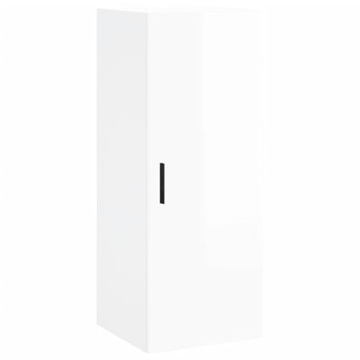 Armario De Pared Colgante Blanco Brillante 69,5x34x90 Cm Vidaxl con Ofertas  en Carrefour