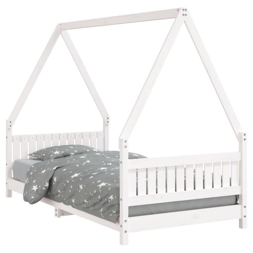 Estructura De Cama Infantil Con Cajones Madera Blanco 90x190 Cm Vidaxl con  Ofertas en Carrefour