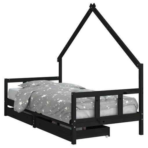 Estructura De Cama Con Cajones 90x190 Cm Vidaxl con Ofertas en Carrefour