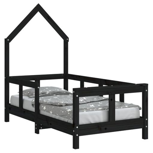 Estructura De Cama Para Niños Madera De Pino Blanco 90x190 Cm Vidaxl con  Ofertas en Carrefour