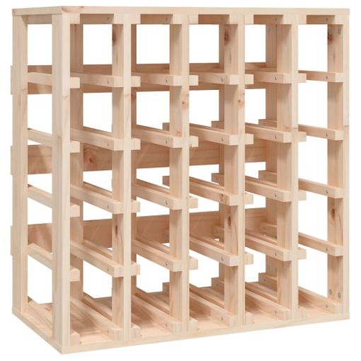 Botellero Madera Maciza De Pino 65x29x112 Cm Vidaxl con Ofertas en  Carrefour