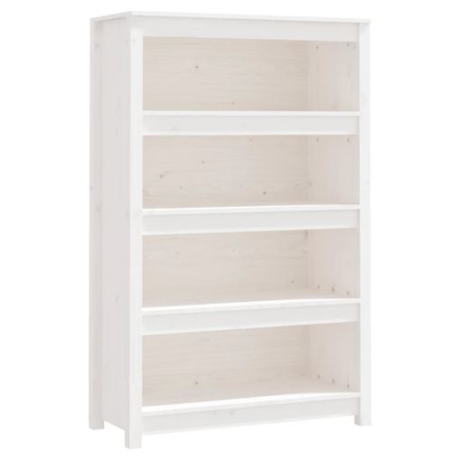 Estantería para Libros Librería madera maciza de pino blanca