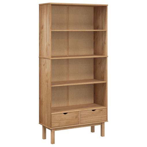 Estantería Madera Maciza De Pino 80x35x126 Cm Vidaxl con Ofertas en  Carrefour