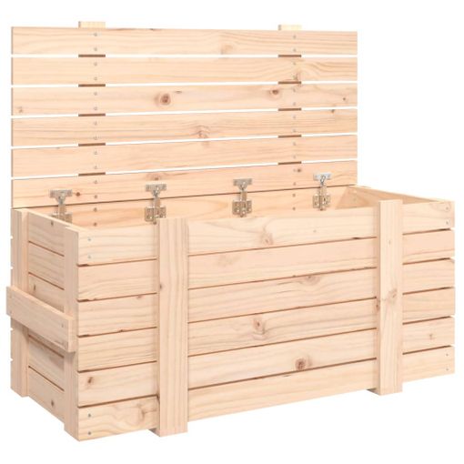 vidaXL Caja para patatas madera maciza de pino 60x40x50 cm