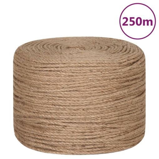 Cuerda De Yute 250 M De Longitud Y 4 Mm De Grosor Vidaxl con Ofertas en  Carrefour