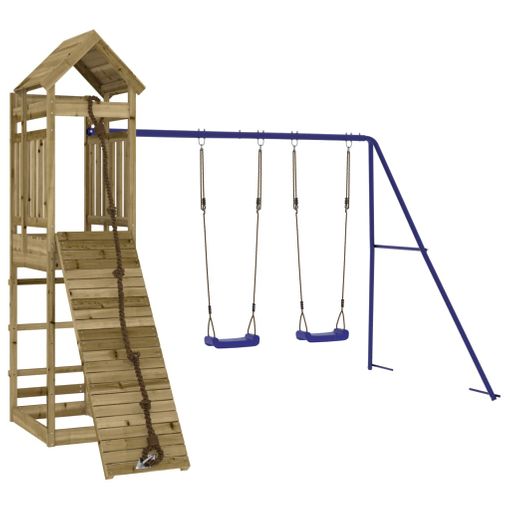 Parque Infantil Exterior Madera Impregnada Pino 285x305x226,5cm Vidaxl con  Ofertas en Carrefour