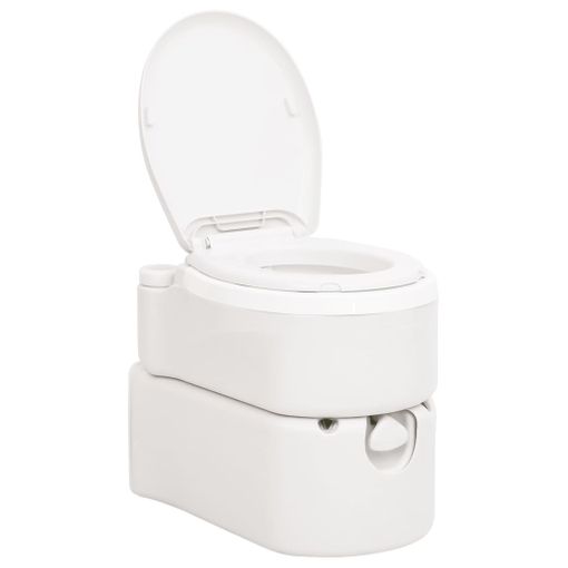 vidaXL Toilette portable de camping Gris 20 10 L