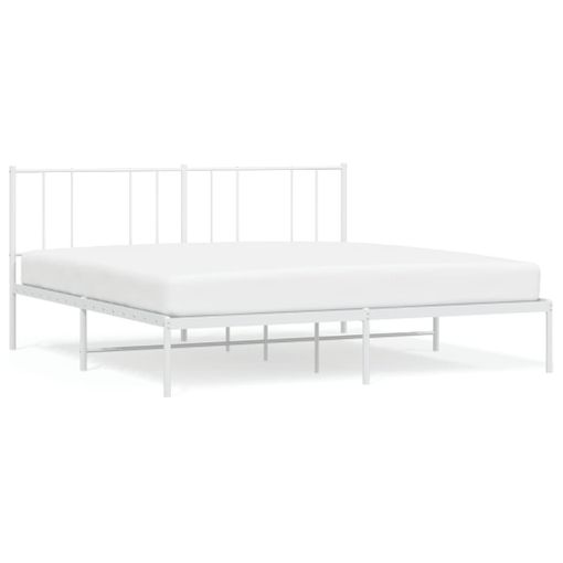 Estructura De Cama De Metal 180x200 Cm Vidaxl con Ofertas en Carrefour