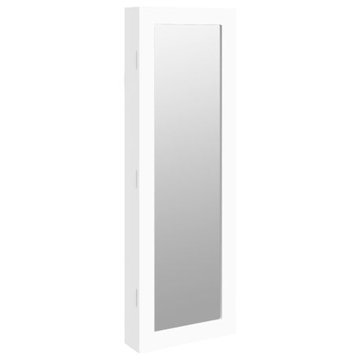 Espejo Con Joyero De Pared Blanco 30x8,5x90 Cm Vidaxl con Ofertas en  Carrefour