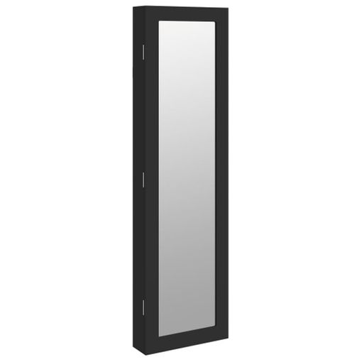 Espejo Con Joyero De Pared Negro 30x8,5x106 Cm Vidaxl con Ofertas en  Carrefour