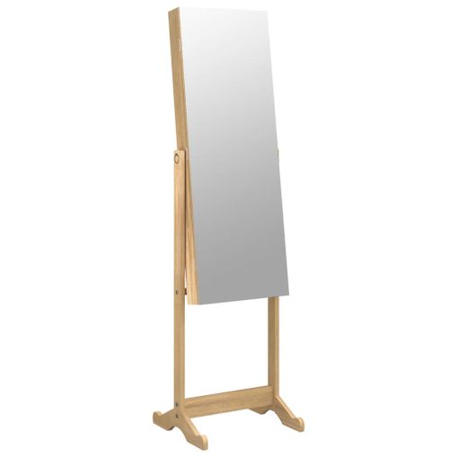 Espejo Con Joyero De Pared Blanco 30x8,5x90 Cm Vidaxl con Ofertas