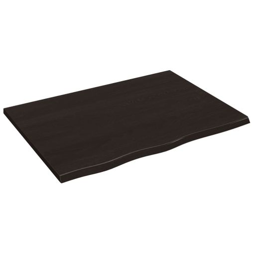 Tablero De Mesa Madera Maciza Borde Natural 60x40x(2-6) Cm Vidaxl con  Ofertas en Carrefour