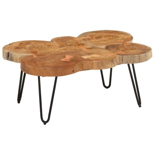 Mesa de tronco de árbol SIGNATURE, mesa de salón única, madera maciza -   España