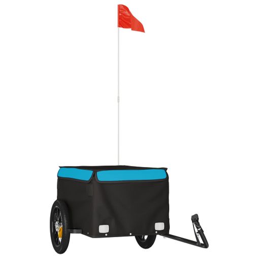 Remolque De Bicicleta/carrito De Mano Acero Negro 155x60x83 Cm Vidaxl con  Ofertas en Carrefour