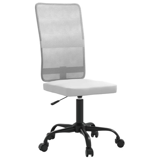 Silla Oficina De Cuero Pu Espuma Acero Vinsetto 50x54x96,5 Cm