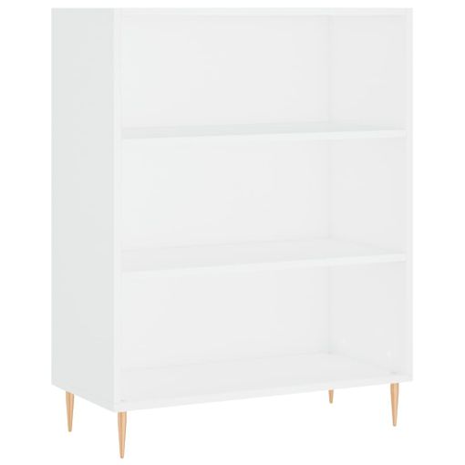 Estantería Madera De Ingeniería Blanco 69,5x32,5x90 Cm Vidaxl
