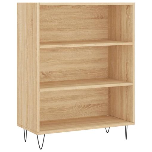 Estantería Con Puertas Madera Marrón Roble 76,5x30x154,5 Cm Vidaxl con  Ofertas en Carrefour