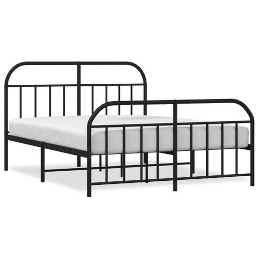 Estructura De Cama De Metal 180x200 Cm Vidaxl con Ofertas en Carrefour