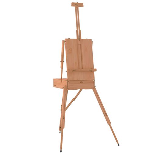 Caballete De Pintura Madera Maciza De Haya 81x121x173 Cm Vidaxl con Ofertas  en Carrefour