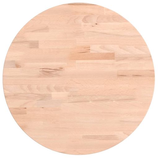 Tablero Redondo De Madera Maciza De Haya Ø40x2,5 Cm Vidaxl con Ofertas en  Carrefour