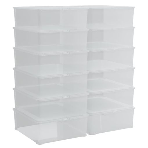 Cajas De Almacenaje 2 Unidades Tela Gris 50x30x25 Cm Vidaxl con Ofertas en  Carrefour