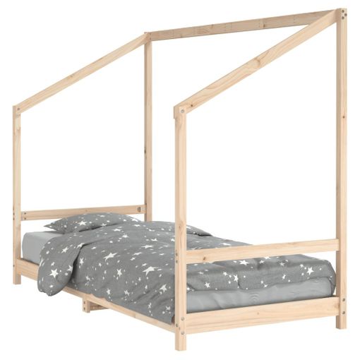 Estructura De Cama Infantil Madera Maciza De Pino 90x190 Cm Vidaxl