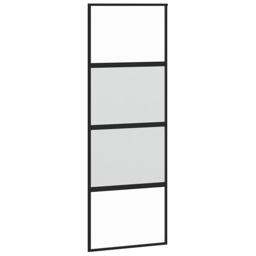 Puerta Corredera De Vidrio Aluminio Homcom 200x213 Cm - Transparente con  Ofertas en Carrefour