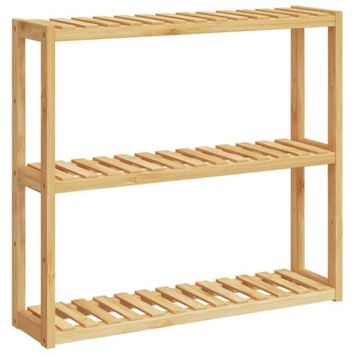 Estantería De Pared Para Baño De 3 Niveles Bambú 60x15x54 Cm Vidaxl con  Ofertas en Carrefour