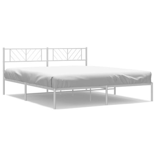 Estructura De Cama De Metal 180x200 Cm Vidaxl con Ofertas en Carrefour