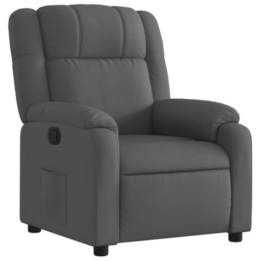 Sillón Reclinable Con Reposapiés Tela Gris Claro Vidaxl con Ofertas en  Carrefour