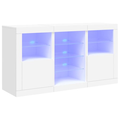 Tocador Con Led Blanco 74,5x40x141 Cm Vidaxl con Ofertas en Carrefour