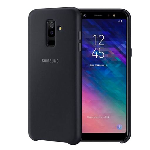 Funda Original Samsung Galaxy Plus 2018 - Dual Negro con Ofertas en Carrefour | Ofertas Carrefour Online