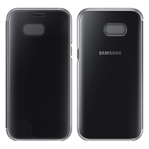 Funda Original Samsung Para Galaxy A5 2017 - Clear View Cover Negra con Ofertas en Carrefour | Ofertas Carrefour