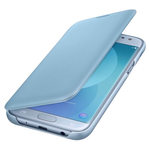 Samsung Wallet Cover Samsung J5 Funda Oficial Billetera Azul con en Carrefour | Carrefour Online