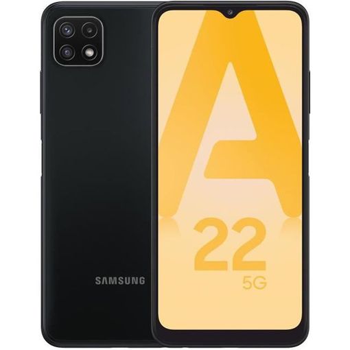 Smartphone Samsung Galaxy A22 128gb 5g Gris con Ofertas en Carrefour |  Ofertas Carrefour Online