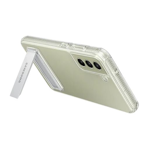 Funda Samsung Galaxy S21 Fe Original Clear Standing Cover Transparente con  Ofertas en Carrefour