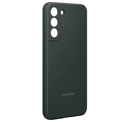 Funda Samsung Galaxy S22 Soft Touch Silicone Cover Original Verde