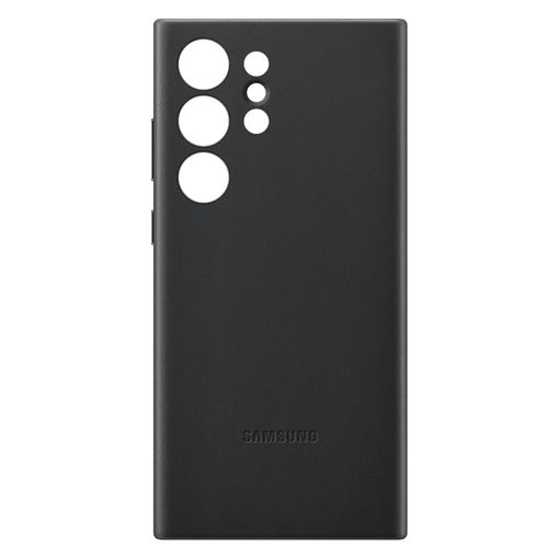 Carcasa Cuero Para Galaxy S23 Ultra Original Samsung Serie Leather Cover  Negro con Ofertas en Carrefour