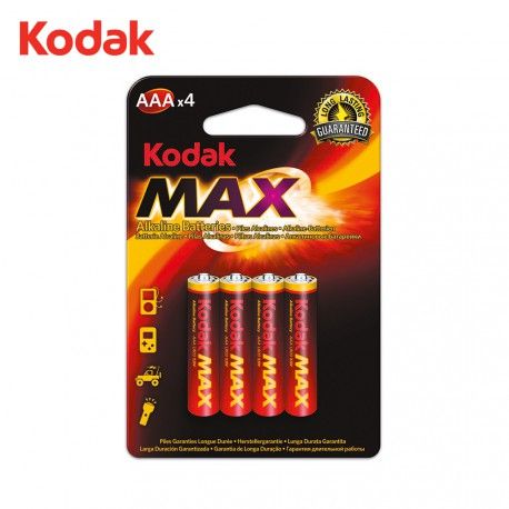 PILAS KODAK AAA BLISTER 4 UNIDADES | COMPRAR