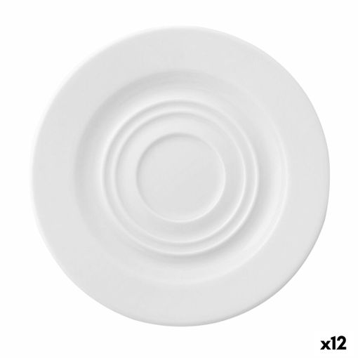 Taza Desayuno Con Plato Coffee Blanco 19 cm