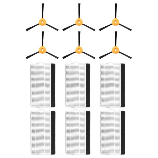 Pack B Recambios Conga Excellence 990 6 Filtros Y 6 Cepillos