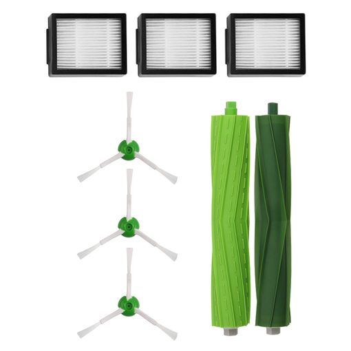 Pack Recambios Conga Serie 1290 Y 1390: 1 Cepillo Central, 3 Filtros, 4  Cepillos Laterales con Ofertas en Carrefour