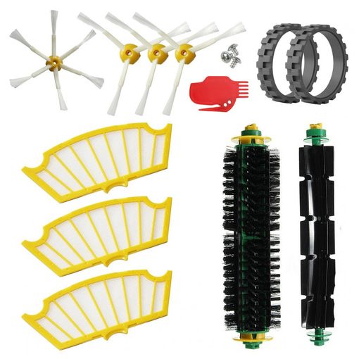 Mirtux Kit De Recambios Con Neumáticos Para Roomba Series E, I, J