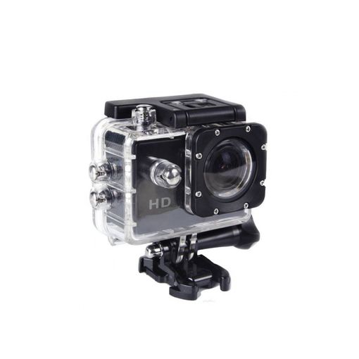 Camara Deportiva 2 Full Hd 1080p Sumergible Acuática 30m Accesorios Negro  con Ofertas en Carrefour