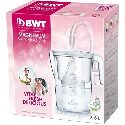 Oferta Pack Jarra depuradora agua BWT Vida 2,6 L 2 Filtros - 779