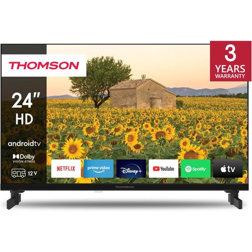 Smart Tv 24 Pulgadas Bsl-24t2satv Led Full Hd 1920x1080, Dvbt2, Dvb-s2, Stick Atv Incluido, Control Voz, Chromecast con Ofertas en Carrefour