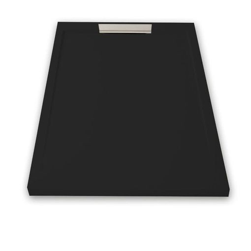 Plato de ducha resina extraplano Negro 90x140 cm