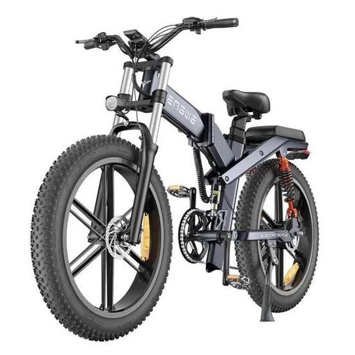 Bicicleta Eléctrica Engwe X26 19.2ah, plegable, Potencia 1000w, Autonomía  90km-gris con Ofertas en Carrefour