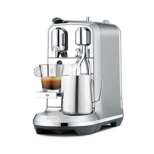 Maquina De Cafe Cápsula Espresso Plata Krups Yy4118fd Nespresso