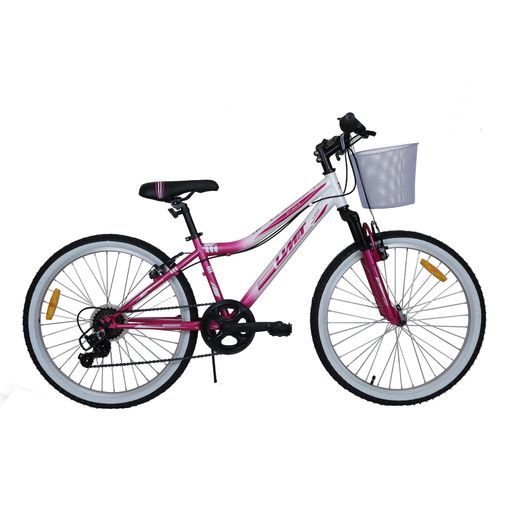 BICICLETA 24 PULGADAS MTB NIÑA ACERO ECO LADY ROSA